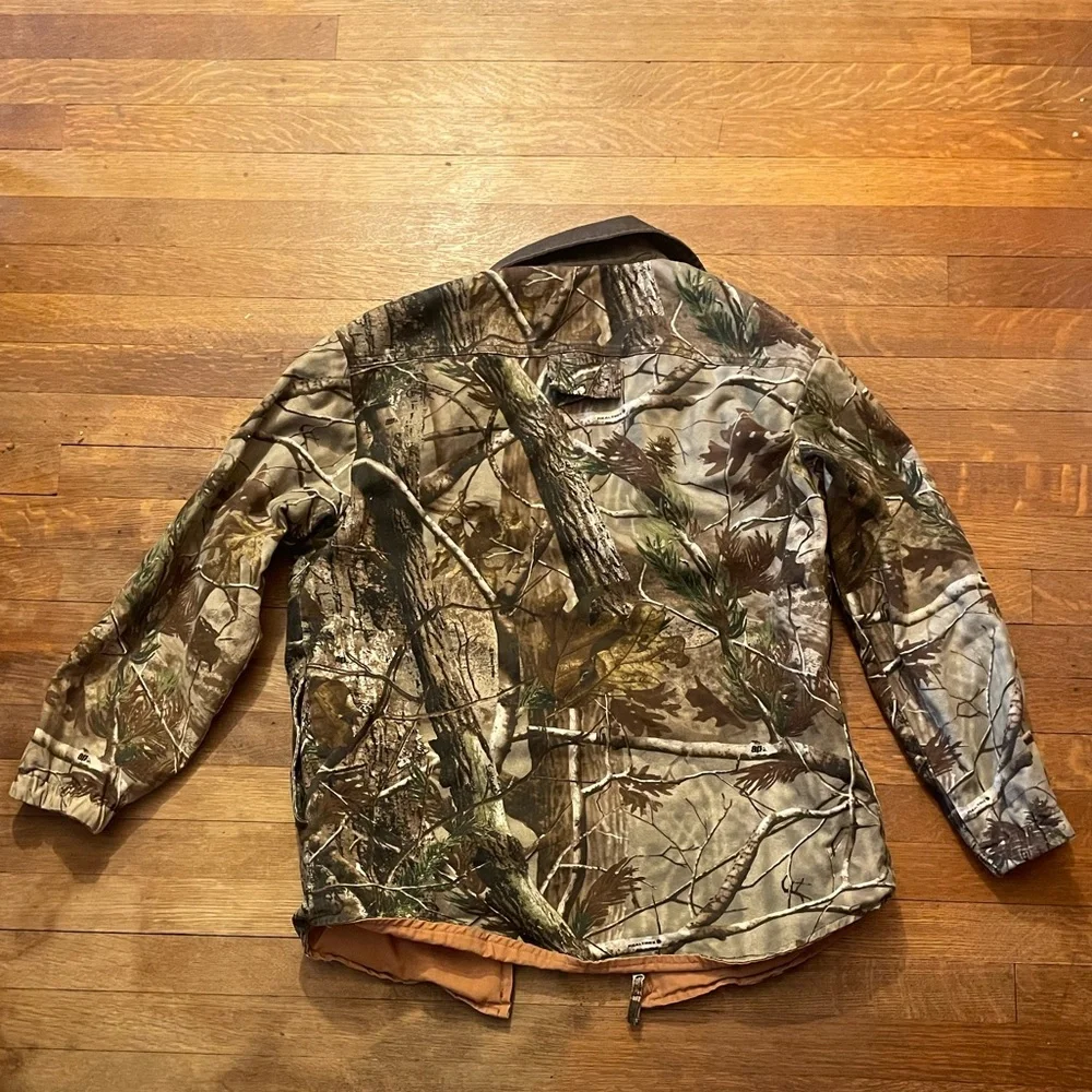 Realtree reversible camo tan Hunting Jacket - Picture 2 of 3